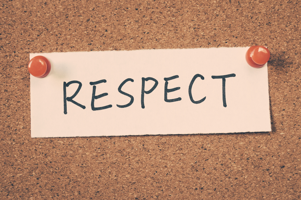 respecter qqn